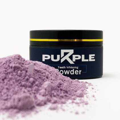 Purple Teeth Whitening Powder