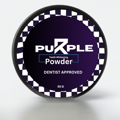 Purple Teeth Whitening Powder